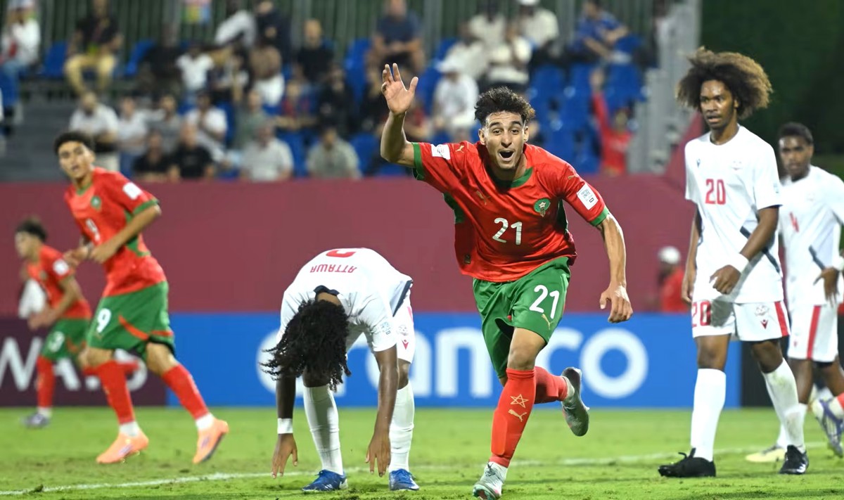 المغرب يفوز بنتيجة 16-0 على كاليدونيا الجديدة ويدخل التاريخ بأكبر انتصار في  كأس العالم تحت 17 سنة