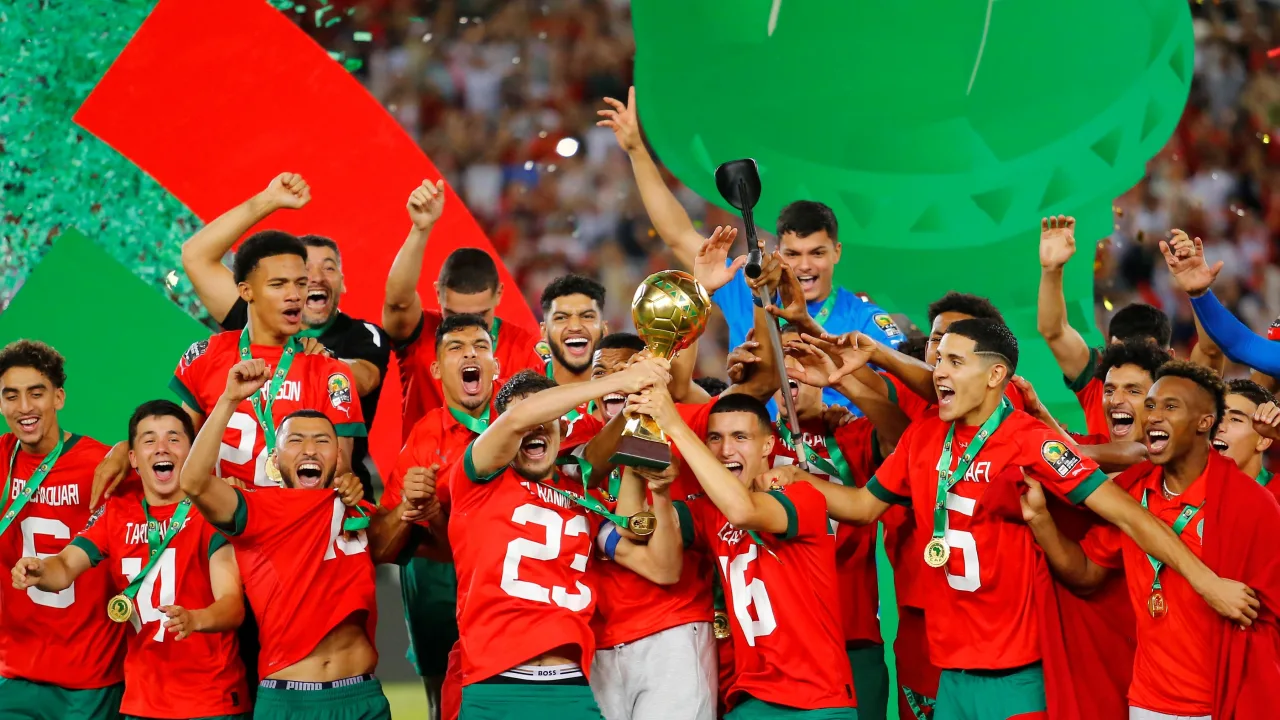 المغرب بطلة كأس أمم إفريقيا تحت 23 سنة توتال إنيرجيز