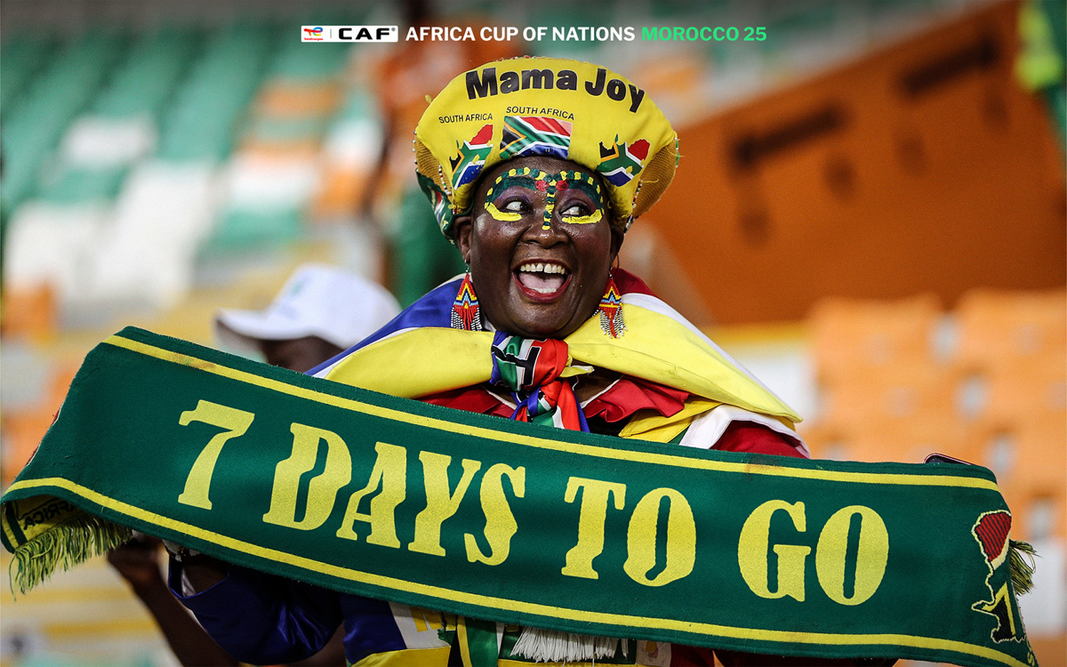 SEVEN DAYS to TotalEnergies CAF Africa Cup of Nations (AFCON) Morocco