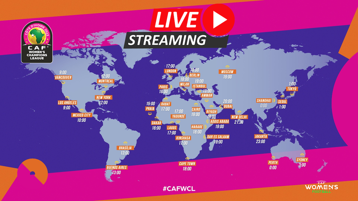 CAF Live Streams