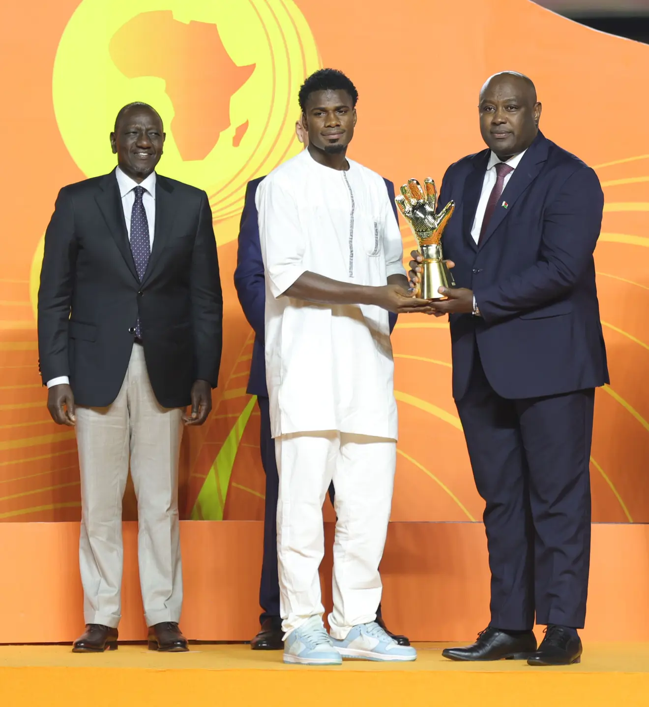 Senegal’s Marc Diouf wins the title of Best Goalkeeper of the TotalEnergies African Nations Championship (CHAN) PAMOJA 2024