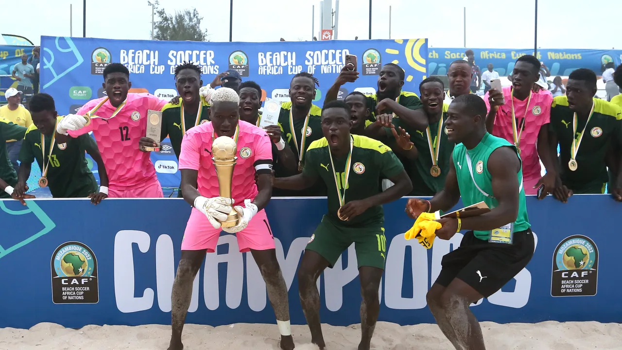 Unstoppable Senegal clinch a fourth consecutive Beach Soccer Africa Cup of Nations