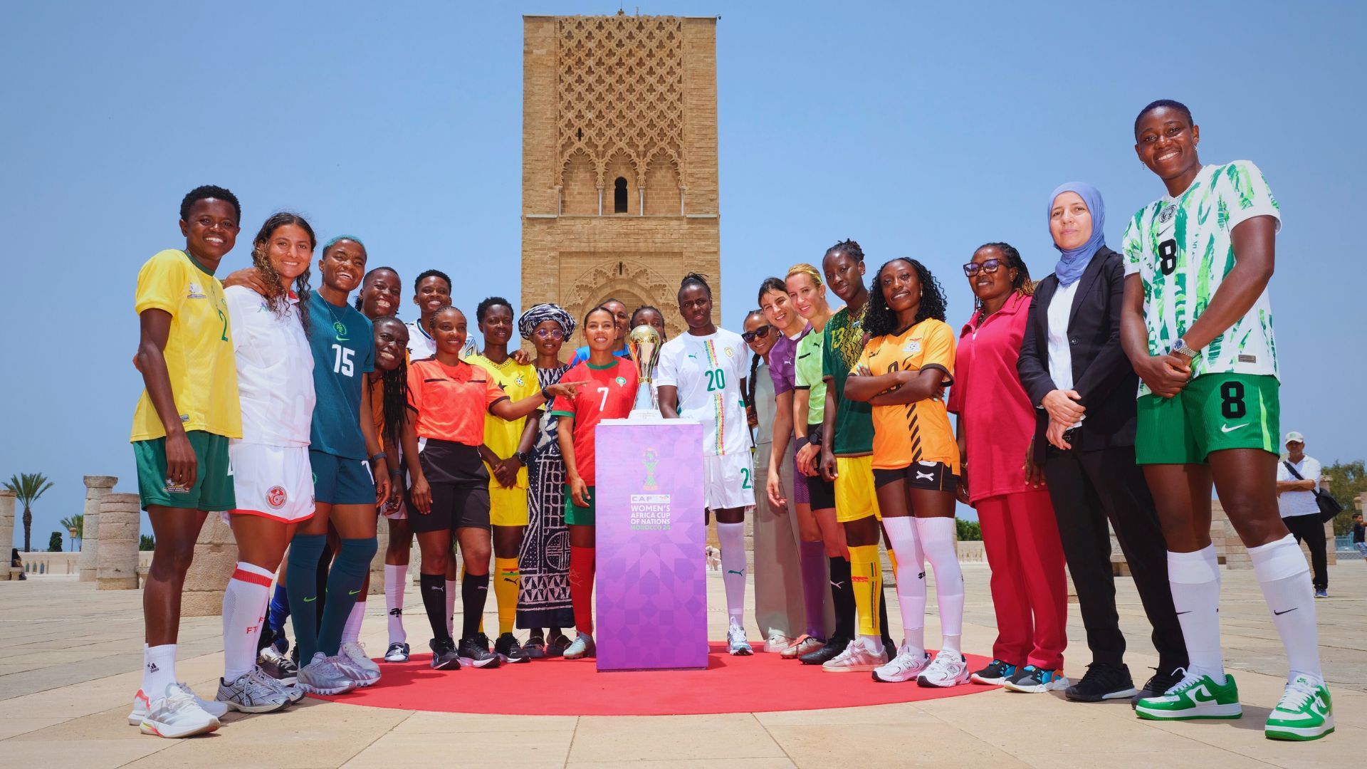 With the new trophy, the Women's Africa Cup of Nations enters a new era
