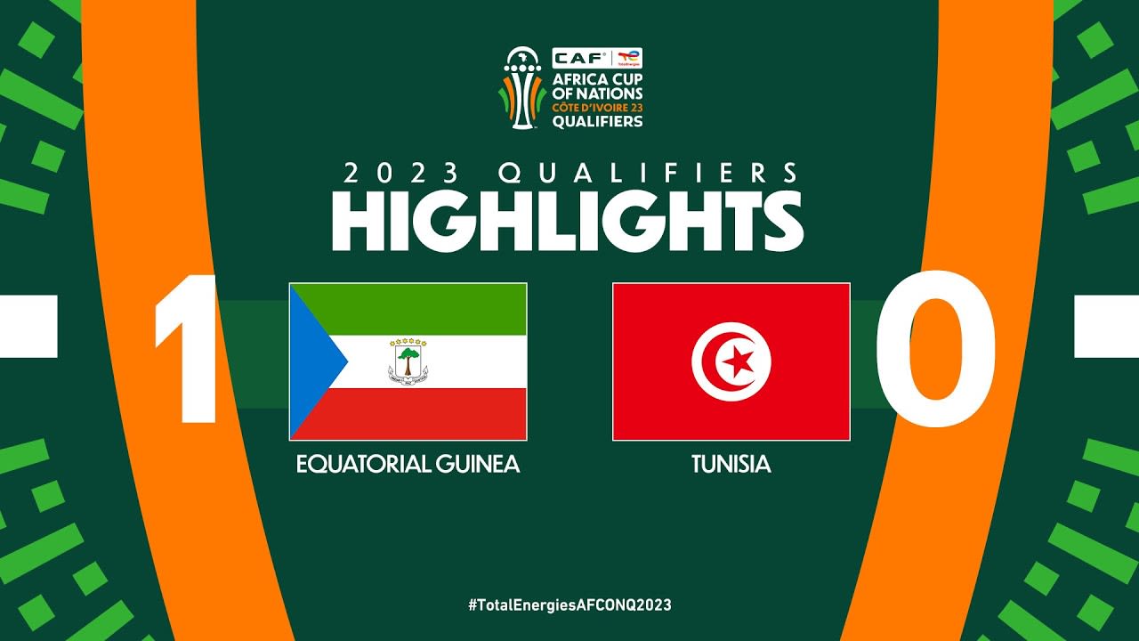 Equatorial Guinea Tunisia | Highlights - #TotalEnergiesAFCONQ2023 - MD5