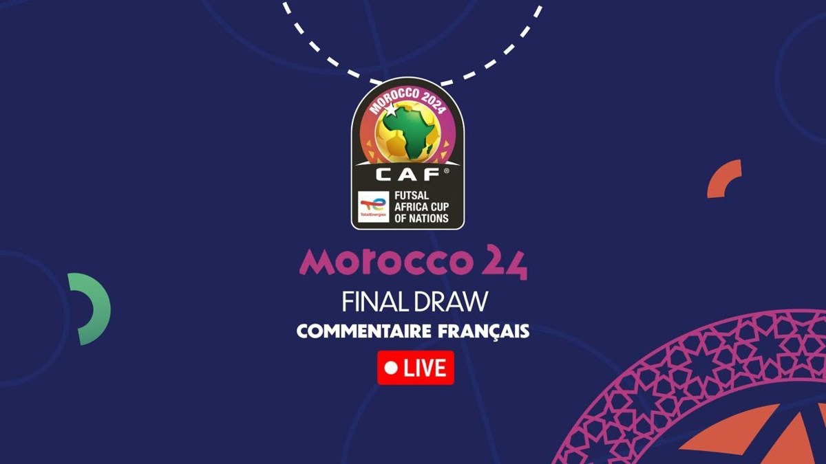 Tirage au sort final Coupe d’Afrique des Nations de Futsal, Maroc