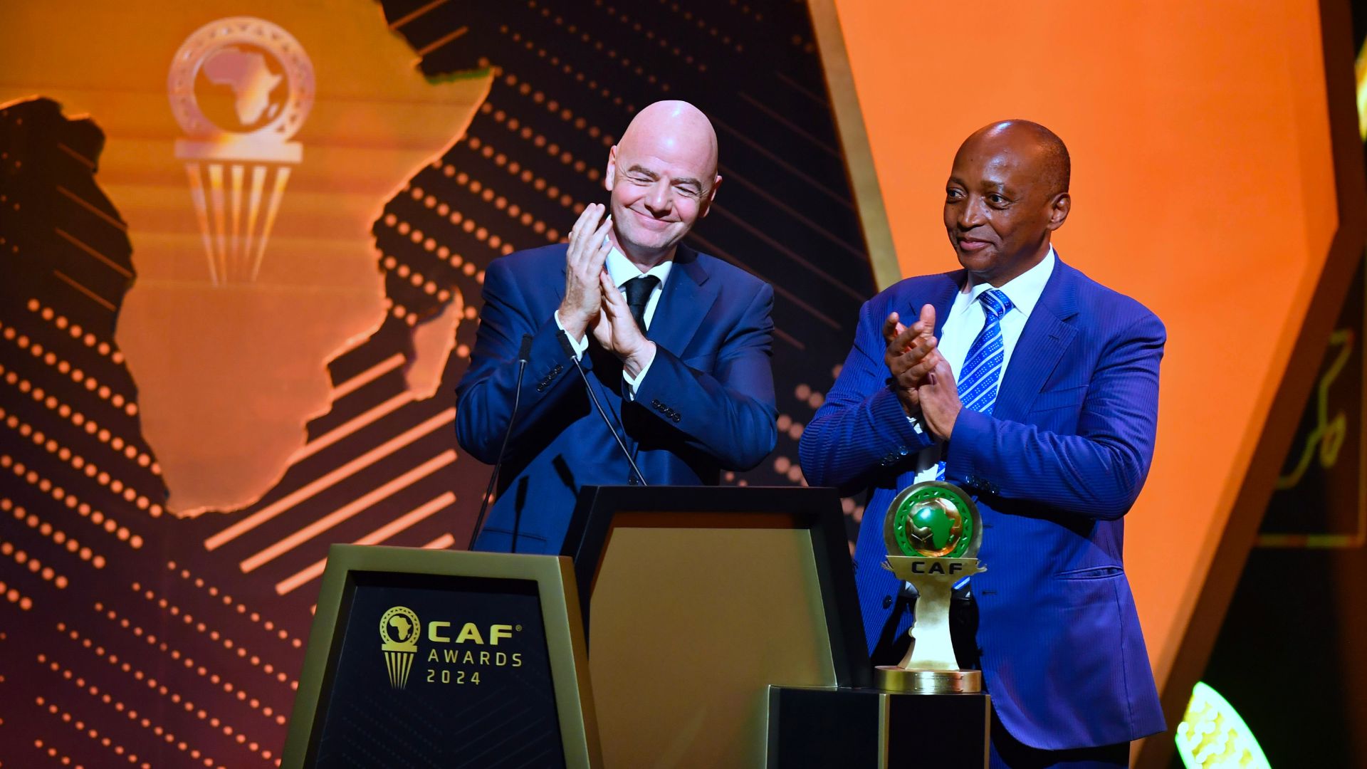 Dr Motsepe Confers CAF President s Outstanding Achievement Award 2024 