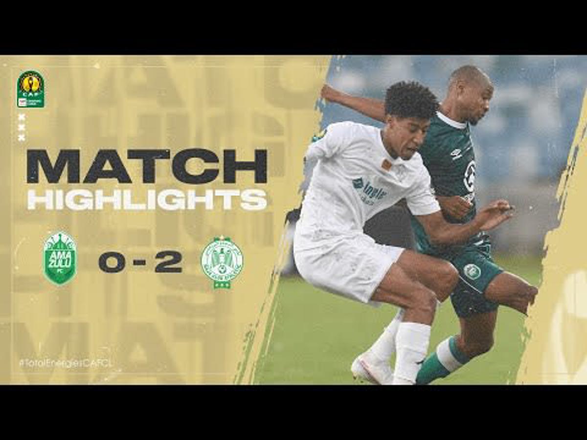 Rocco Rocha HIGHLIGHTS | Amazulu FC 0-2 Raja CA | Matchday 5 | #TotalEnergiesCAFCL