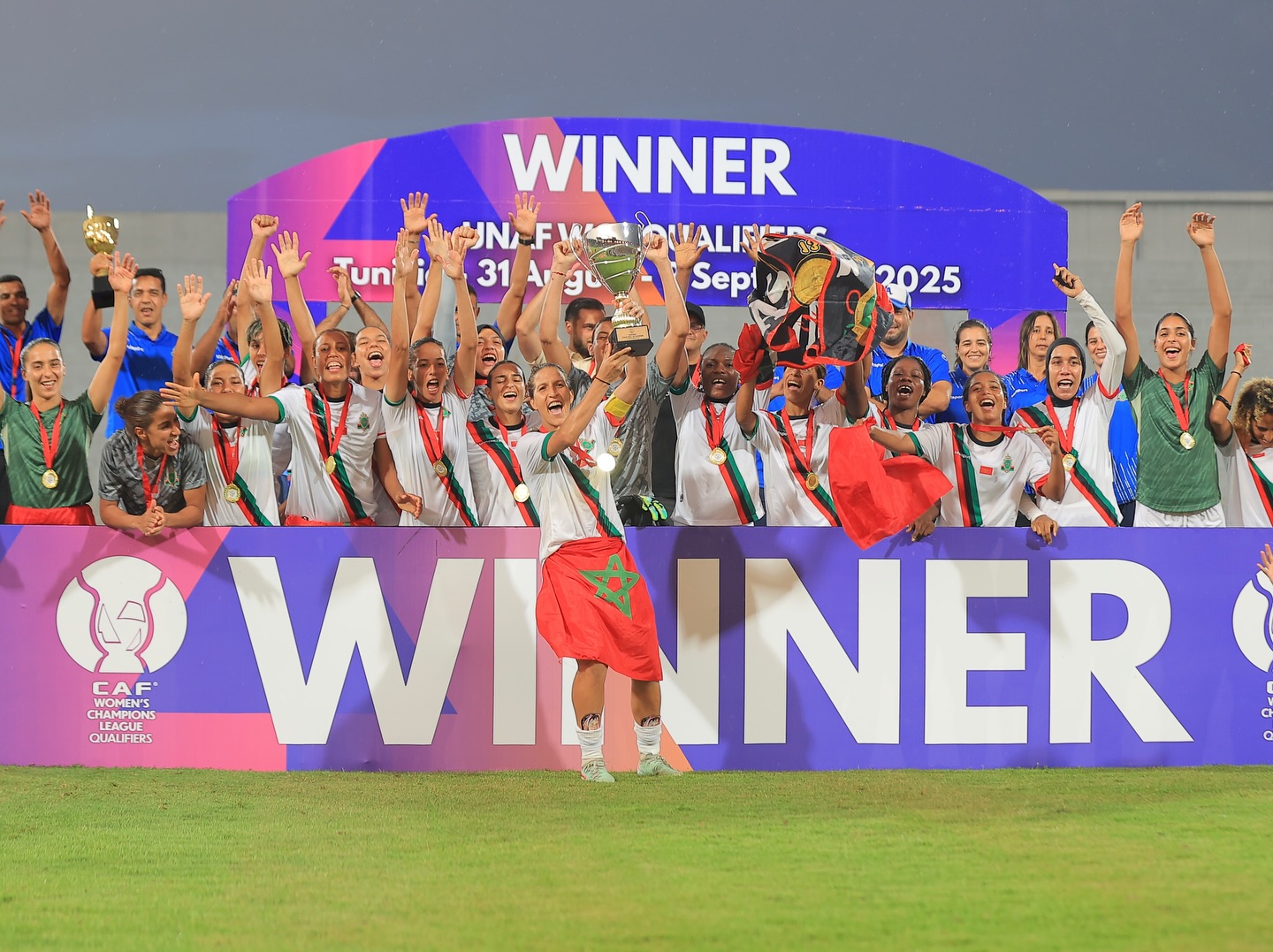Invincibles en UNAF, l'AS FAR est qualifiée pour la Ligue des Champions Féminine de la CAF 2025