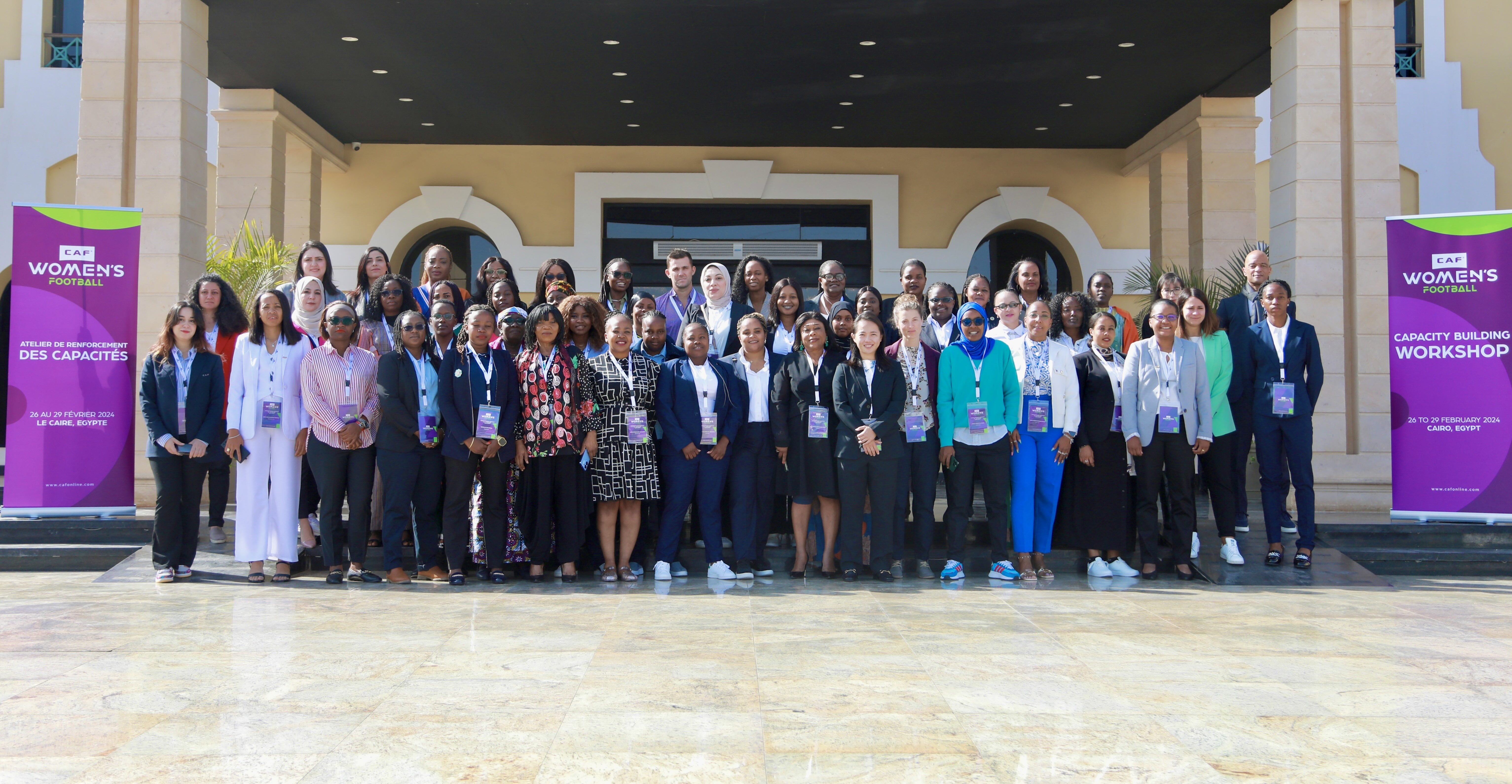 CAF and SAFF team up for Women’s Football Coaching Workshop in Riyadh, Saudi Arabia