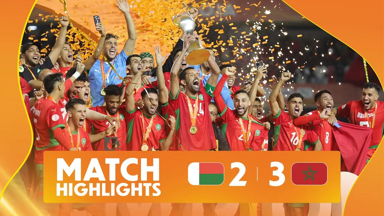 Madagascar 2-3 Morocco Match Highlights l TotalEnergies CHAN 2024 l Final