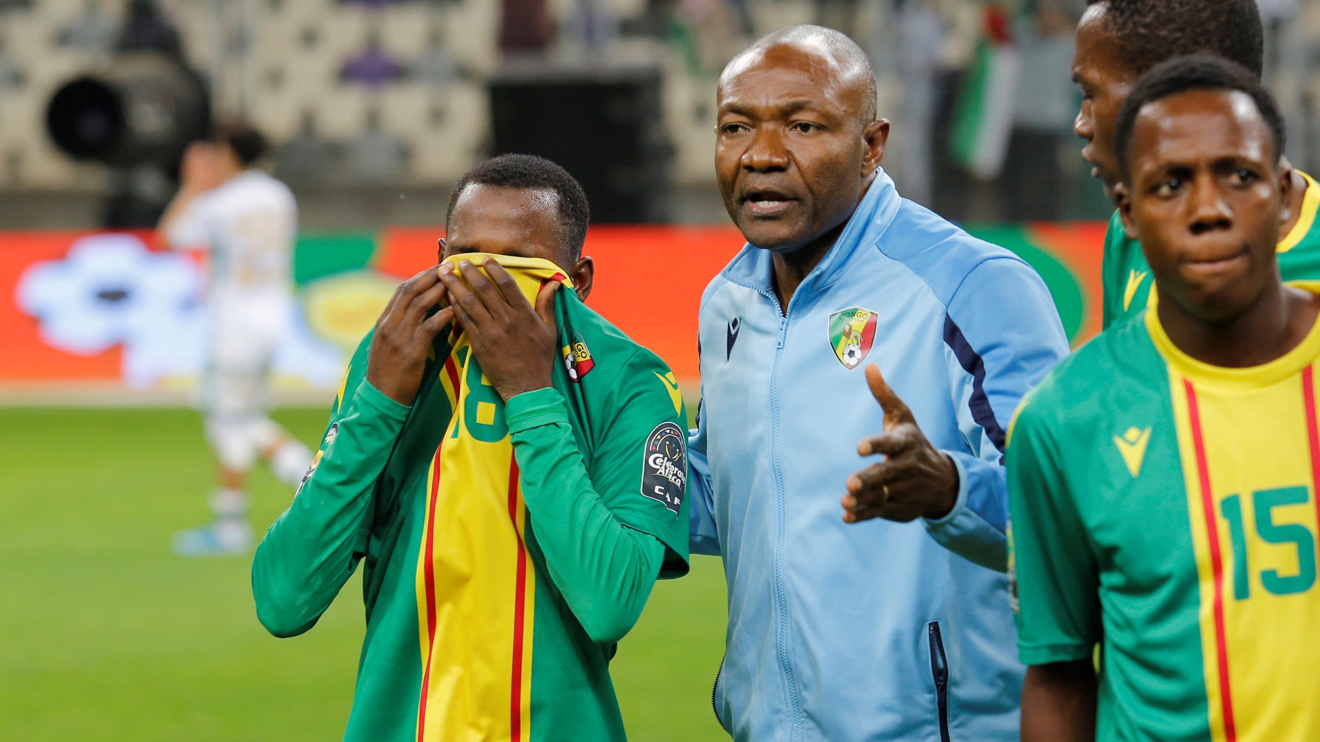 cameroon national football team in action during the current year