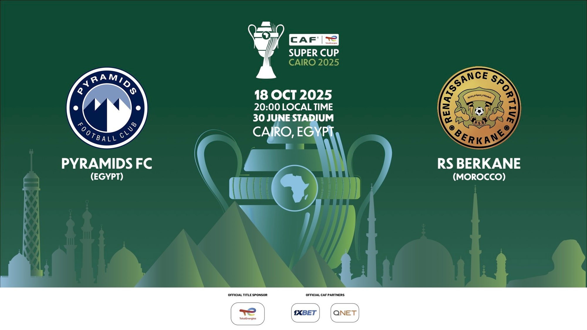 CAF SuperCup 2025 Poster