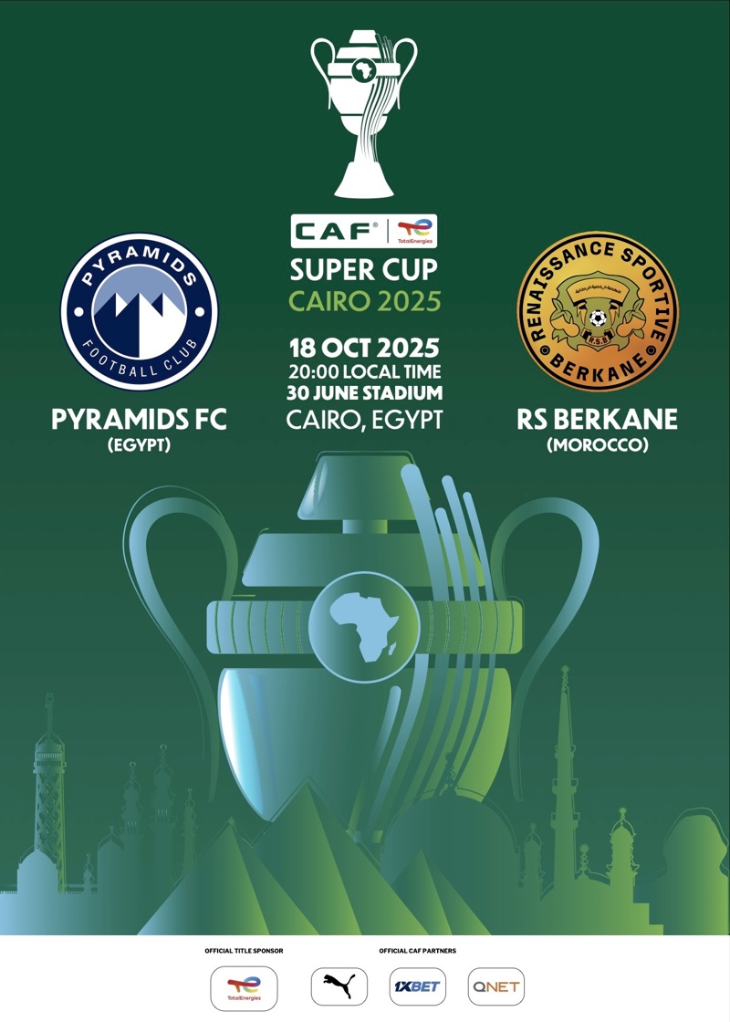 CAF SuperCup 2025 Poster
