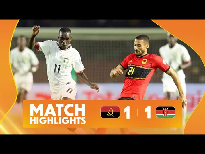 Angola 1-1 Kenya Match Highlights l TotalEnergies CHAN 2024 l Matchday 2