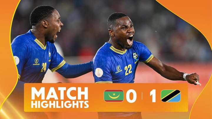Mauritania 0-1 Tanzania Match Highlights l TotalEnergies CHAN 2024 l Matchday 2