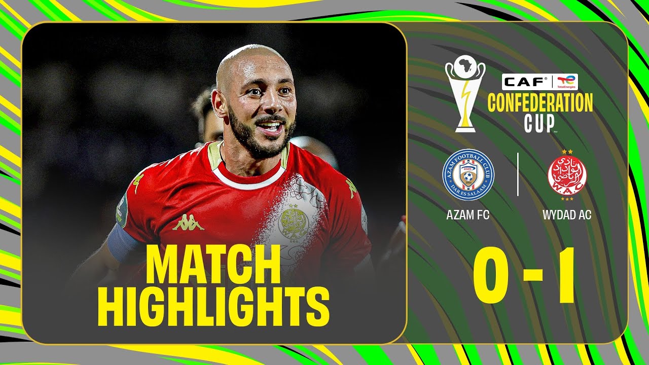 HIGHLIGHTS | Wydad AC Azam FC | Matchday 6 | 2025-26 #TotalEnergiesCAFCC