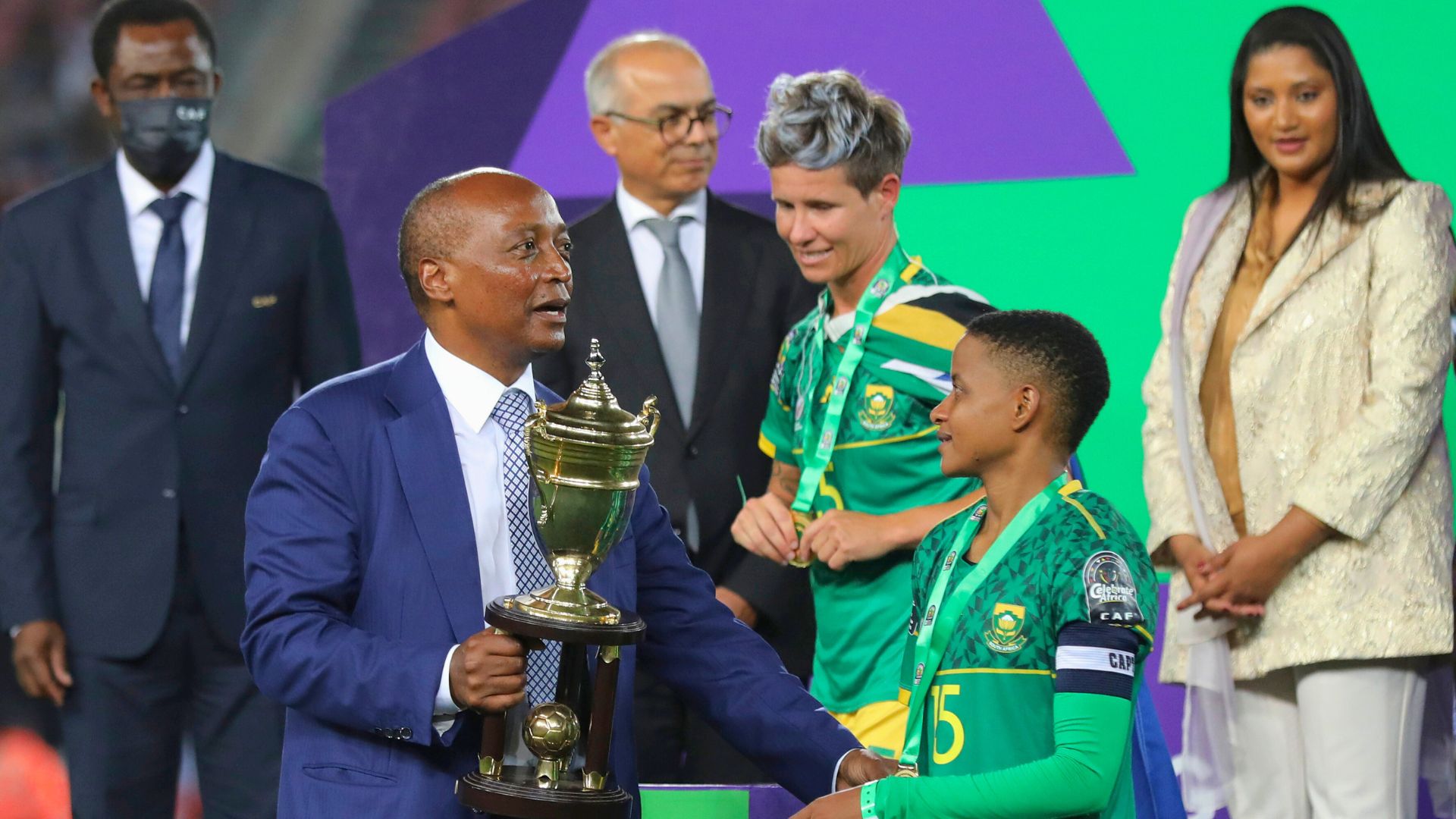 CAF President Dr Motsepe to attend TotalEnergies CAF Women’s Africa Cup