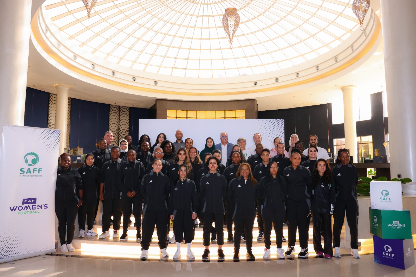 CAF and SAFF team up for Women’s Football Coaching Workshop in Riyadh, Saudi Arabia